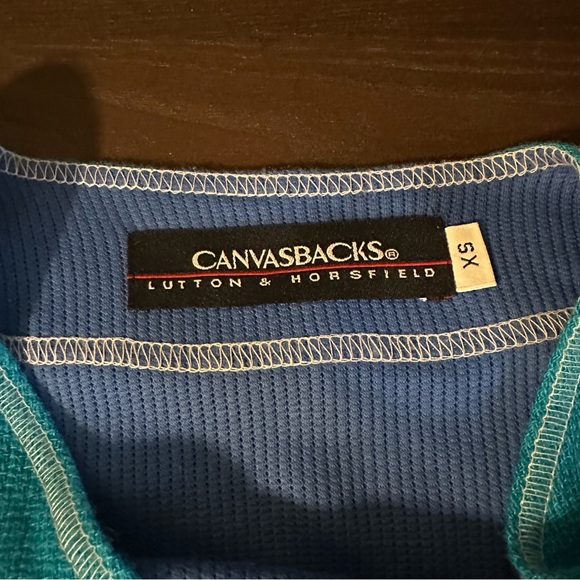 Vintage Canvasbacks Lutton & Horsfield Cardigan Button Up Patchwork Women’s XS - Picture 9 of 12